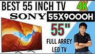 Sony 55X9000H Unboxing: Full Array Led Technology, 4K UHD Resolution, and More