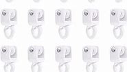 Heavy Duty Gliders for Flexible Curtain Track,Fits I Profile Straight or Curved Track Rail Rod for RV, Shower, Hospital, Window Curtain Hooks and Clips (20 Packs Gliders)