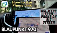How to use Phone Link on Blaupunkt Key Largo 970 with Android Phone| Make your Navigation Faster