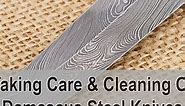 PRO Tips: Taking Care & Cleaning Of Damascus Steel Knives
