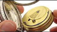 Antique Fusee Pocket Watch