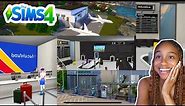 Theres Finally a Airport In The Sims 4 ✈️ ! ✨Free DL Available NOW ! *With Links*