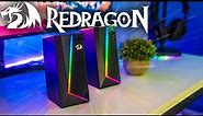 Unboxing and Review - Redragon GS520 Anvil RGB Gaming Speakers
