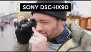 Sony DSC-HX90 | hands on | review | walking through Frankfurt