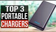 TOP 3: Best Portable Charger 2023