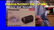 Panasonic HC-V180 Camcorder Basics And Review