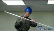 How to Install Cubicle Curtain Track - Brite Inc.