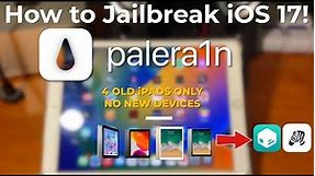 How to Jailbreak iOS 17.0-17.3.1 with Palera1n!