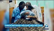 Cardi B gives birth to 2nd baby