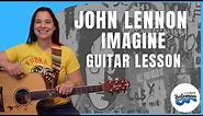 How to Play Imagine by John Lennon on Guitar - Strumming & Fingerstyle