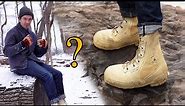 How Extreme Cold Weather Boots Work in -60°F.