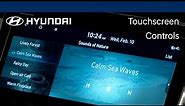 Touchscreen Controls | Hyundai