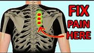 "Rhomboid Pain": How To Fix Shoulder Blade Pain Quickly.
