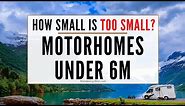 Small Motorhomes UK- 4 motorhome reviews under 6m