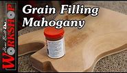 How to Fill the grain on a Mahogany Guitar