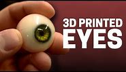 How to Make Realistic Eyes Using 3D Printing for Animatronic Eye Mechanisms