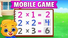 Free Multiplication Game For Kids For iOS & Android By RV AppStudios