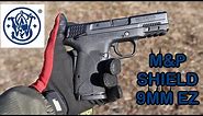 Smith and Wesson M&P Shield 9MM EZ Test & Review / Easiest Handgun to Load and Shoot