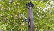 Making Elegant Light Posts for Outdoor String Lights and Really Clean Install