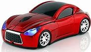 Sports Car Mouse Wireless Mouse Computer Mice Laptop Optical Gaming Mouse Red (Red)