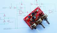 Audio Equalizer / Tone Control Circuit with Bass, Treble and MID Frequency Control using Op-Amp