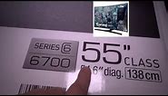 Samsung 55" Class Curved 4K UHD LED Smart HDTV 2015 Model- UN55JU6700