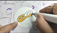 How to make cute Valentine drawing | Valentine pun making | Adorable Valentine's Day Card DIY