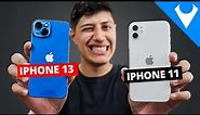 estão BOMBANDO! iPhone 13 vs iPhone 11 - Comparativo QUAL MELHOR?