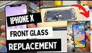 IPhone X Front Glass Replacement Step by Step - Hindi Video