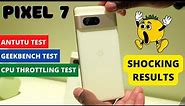 GOOGLE PIXEL 7 - ANTUTU TEST, GEEKBENCH TEST & CPU THROTTLING TEST