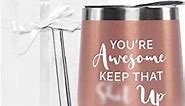 Funny Tumblers for Women, Wine Tumbler with Funny Sayings, Gifts for Women, Funny Gifts for Women, Gifts for Best Friends Women, Wine Tumbler with Sayings for Women