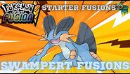 Swampert Fusions! Pokemon Infinite Fusion