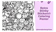 ✨ FREEBIE FRIDAY ✨ Our Let's Smell-abrate! Retro Stinky Stickers® Coloring Poster. 🖍️ Print this color-it-in poster for a fun and creative activity you can frame as a work of art! The coloring page is full of your favorite Retro Scratch ‘n Sniff Stinky Stickers® characters. Can be printed on 8-1/2" x 11", or enlarged to 11" x 17" for a mini poster. . Download this FREE printable at https://www.trendenterprises.com/collections/free-printables/products/e836-22 . Follow @trendenterprises for more 