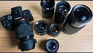 My Favorite Vintage Lenses For The Sony A7iii (Vintage Lens Collection)