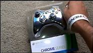 Xbox 360 Silver Chrome Series Controller Unboxing!