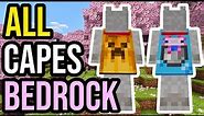 How To Get EVERY CAPE In Minecraft Bedrock! / MCPE!