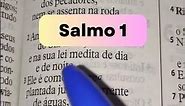 Salmos 1 Bem Aventurado o justo. #salmos #salmos1 #salmosbiblicos #salmosemaudio