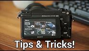 Sony a5100 - Settings You Might Not Know