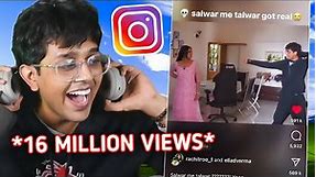 I got viral on Instagram reels😭 | Reacting to my viral memes