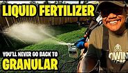 LIQUID FERTILIZER - How to apply for beginners - You'll never go back to Granular 😳