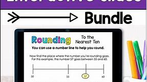 3rd Grade Math Anchor Charts For Interactive Math Practice Bundle