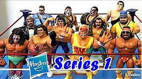 WWF hasbro wrestling figures Complete series 1