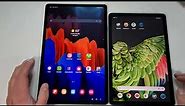 Google Pixel Tablet Vs Samsung Tab S7 Speed Test Comparison