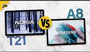 Nokia T21 (2023) vs. Samsung Galaxy Tab A8 - Which Is Better?