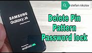 How to Hard Reset Samsung J6 SM-J600F, Delete Pin, Pattern, Password lock.