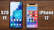 iPhone 12 vs Samsung Galaxy S20 FE - Full Comparison and SHOCKING CONCLUSION