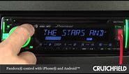Pioneer DEH-X6600BT Car Stereo Display and Controls Demo | Crutchfield Video