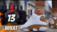 JORDAN 13 WHEAT 2023 DETAILED REVIEW & ON FEET W LACE SWAPS!!