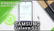 SCREENSHOT SAMSUNG Galaxy S21 | How to Take Screenshot