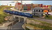 Large HO Train Layout - Elmhurst Model Railroad Club